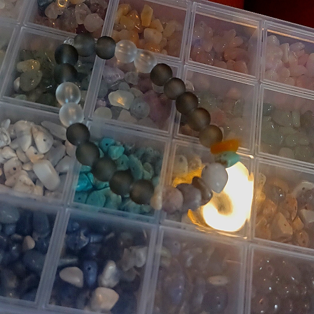 Crystal Chip Bracelet!